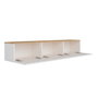 Hanah Home Soporte para TV Blanco y Pino Atlántico